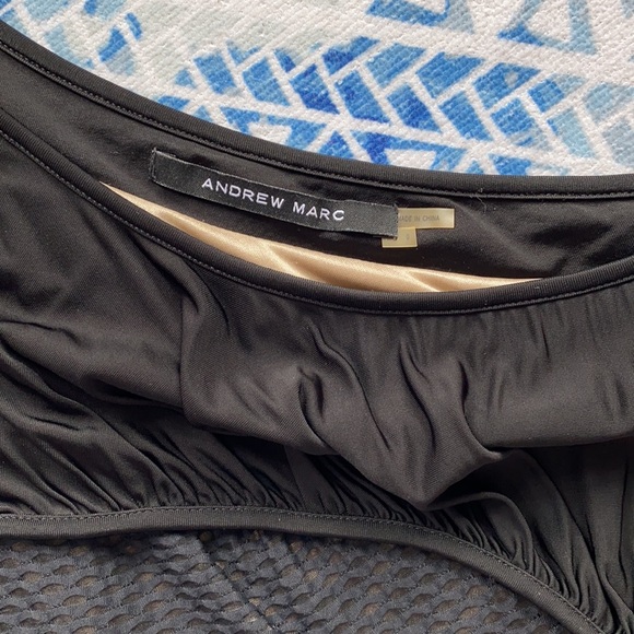 Andrew Marc One Shoulder Dress - Picture 5 of 8